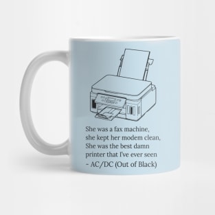 Fax Machine Mug